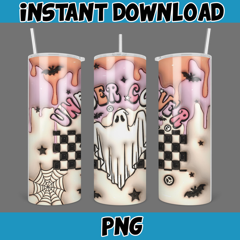 3D Inflated Halloween Season Sublimation Tumbler Design Download PNG, 20 Oz Digital Tumbler Wrap PNG (119).jpg