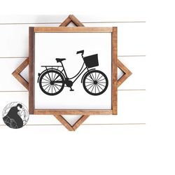 bicycle svg, bicycle vector, summer sign svg, summer cut file, cricut, silhouette, ,  commercial use svg, dxf, png