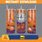 3D Inflated Halloween Season Sublimation Tumbler Design Download PNG, 20 Oz Digital Tumbler Wrap PNG (129).jpg