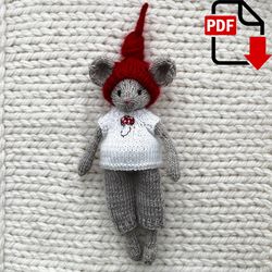 Outfit for Pixie – 2-piece set - trousers and shirt. Knitting pattern. English and Russian PDF.