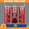 3D Inflated Halloween Season Sublimation Tumbler Design Download PNG, 20 Oz Digital Tumbler Wrap PNG (62).jpg