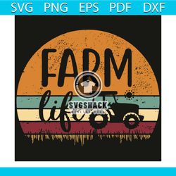 retro vintage farm life farming tractor farmer svg, trending svg, farm life svg, farming svg, tractor svg, farmer svg, r
