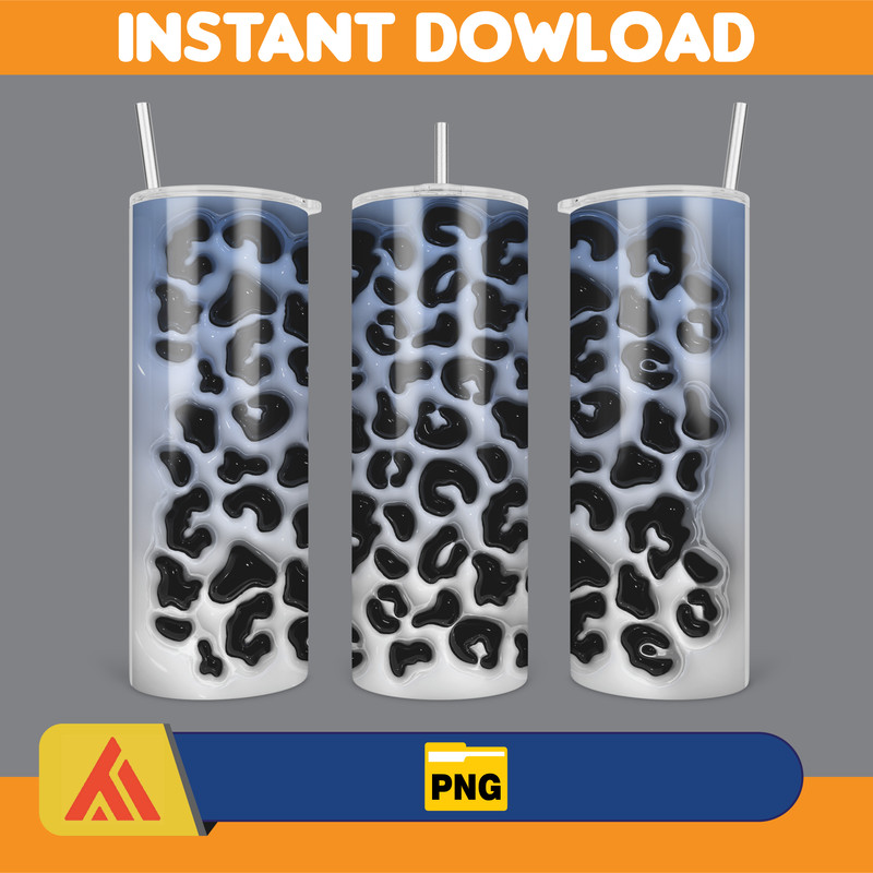 3D Inflated Sublimation Tumbler Design Download PNG, 20 Oz Digital Tumbler Wrap PNG , Instant Download (13).jpg
