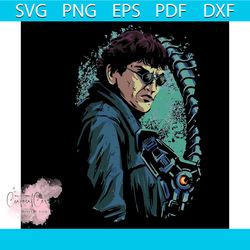 marvel spiderman: no way home doc ock svg, trending svg, marvel svg, spiderman