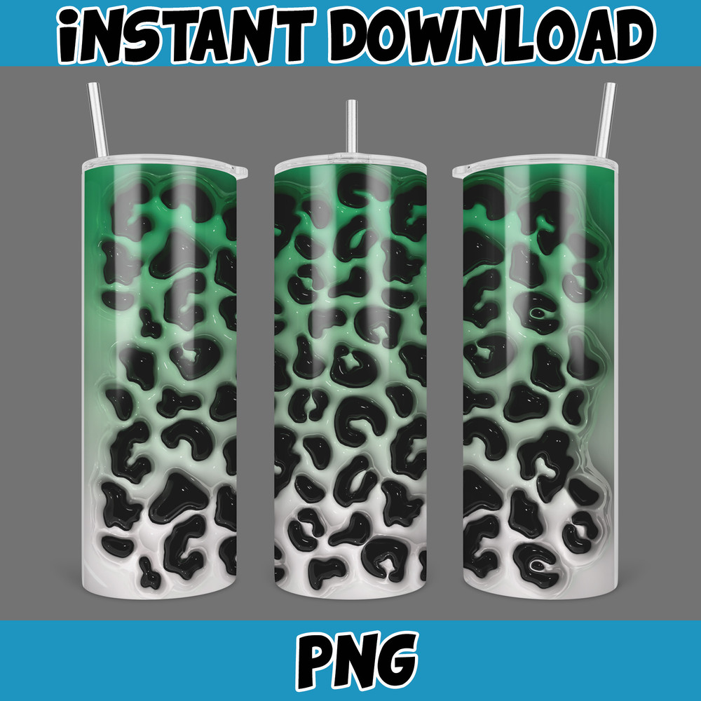3D Inflated Sublimation Tumbler Design Download PNG, 20 Oz Digital Tumbler Wrap PNG , Instant Download (20).jpg