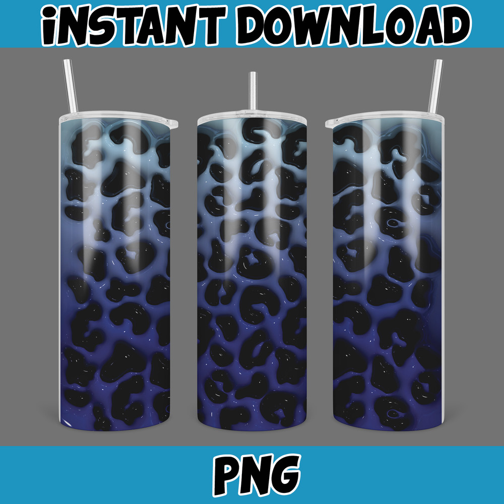 3D Inflated Sublimation Tumbler Design Download PNG, 20 Oz Digital Tumbler Wrap PNG , Instant Download (21).jpg