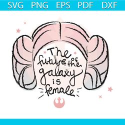 the future of the galaxy is female svg, trending svg, the future of the galaxy is female svg, star wars svg, leia prince