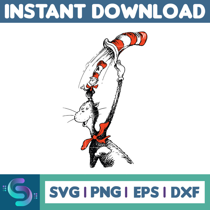 Dr Seuss Svg, Cat In The Hat SVG, Dr Seuss Hat SVG, Green Eggs And Ham Svg, Dr Seuss for Teachers Svg (300).jpg