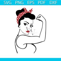 rosie the riveter svg free, trending svg, rosie svg, strong women svg, instant download, silhouette cameo, shirt design,