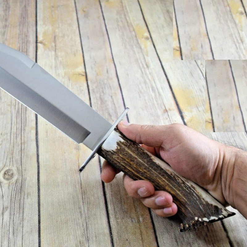 D2 Steel Bowie Hunting Knife near me