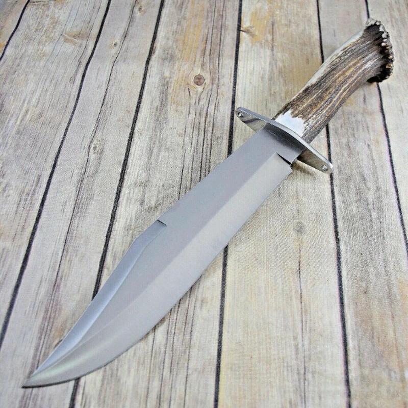 D2 Steel Bowie Hunting Knife