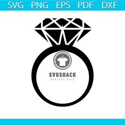 diamond ring svg, trending svg, ring svg, wedding svg, wedding ring svg, diamond svg, diamond ring cut file, diamond rin