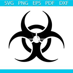 biohazard symbol svg free, trending svg, silhouette cameo, biohazard clipart, instant download, shirt design, free vecto