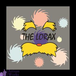 The Lorax Svg, Dr Seuss Svg, The Lorax Dr Seuss Svg, The Lorax Lovers Svg, The Lorax Gifts Svg, The Lorax Face Svg, The