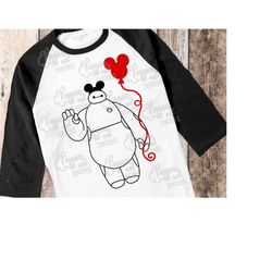 baymax svg baymax svg mickey digital file baymax cut file, disneysvg cut file silhouette cricut cutting file