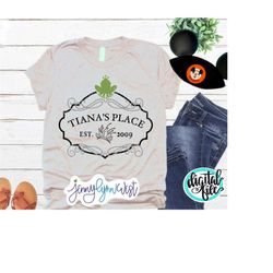 tianas place svg the princess and the frog silhouette cricut cut file svg silhouette princess tiana download dxf png svg