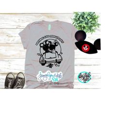 mickey and minnie runaway railway svg nothing can stop us now svg png dxf silhouette cricut cut file screen-print mickey