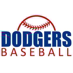 dodgers svg, baseball svg, baseball shirt svg, digital download, cut file, sublimation, clipart (includes svg/dxf/png/jp