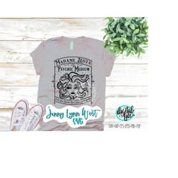 madame leota svg psychic medium haunted mansion ride svg silhouette cricut cut file dxf welcome foolish mortals ride sub