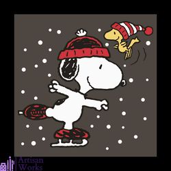 snoopy and woodstock skate svg, trending svg, snoopy svg, woodstock svg, peanuts svg, skate svg, ice skating svg, snoopy