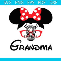 disney grandma svg, minnie grandma mouse svg, mickey mouse svg, grandma svg