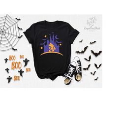 disney halloween shirt, disney castle shirt, disney shirts, halloween shirt, disney mickey shirt, mickey halloween shirt