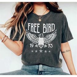 free bird shirt | free bird tee | eagle shirt | thunderbird shirt | retro music shirt | unisex cotton shirt