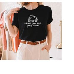 bring on the sunshine svg png pdf, sunshine svg, vacation svg, summer svg, lake svg, beach life svg, summer quote svg, h