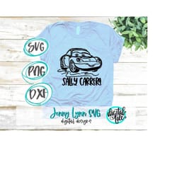 cars svg sally carrera disneyworld circut png cars dxf sublimation png shirts digital cars land svg cut file sally carr