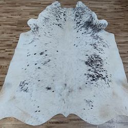 Cowhide Rug Brazilian Solid Black Natural Cow hide Leather Skin Upholstery Cowskin Area Rug Hair On Cowhide