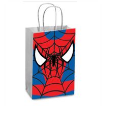 spiderman party favor bags printable png avengers marvel favor bags spiderman birthday favor loot bags party bags easy