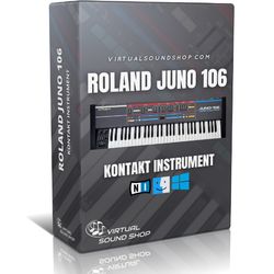 Roland Juno 106 Kontakt Library - Virtual Instrument NKI Software