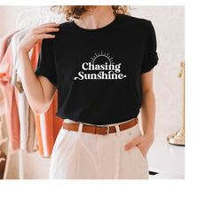 chasing sunshine svg png pdf, summer svg, sunshine svg, lake vibes svg, vacation svg, beach life svg, summer quote svg,