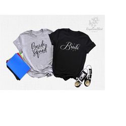 bride squad shirt, bride shirt, bridal party shirt, bachelorette party tee,  bridesmaid shirt, bridal gift, bride ring t