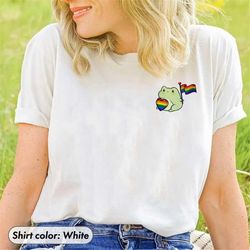pride frog shirt, lgbtq shirt, pride month shirt, lgbtq ally shirt, queer shirt, pride shirt, pride gay shirt, rainbow s