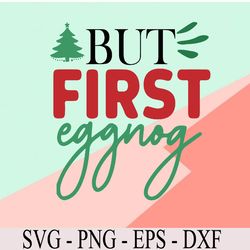 Christmas Eggnog,Hot Chocolate, Svg, Eps, Png, Dxf, Digital Download