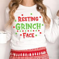 resting grinch face svg, whoville svg, grinch svg cricut, the grinch svg, christmas svg, cricut christmas, cricut svg, c