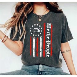we the people shirt, we the people american flag shirt, usa flag shirt, merica shirt,usa flag tee, fourth of july,red wh