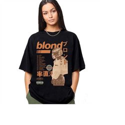 frank ocean blond album t-shirt, frank blond vintage 90s style graphic shirt, blond shirt, frank ocean merch, cute fan