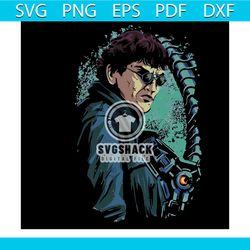 marvel spiderman: no way home doc ock svg, trending svg, marvel svg, spiderman