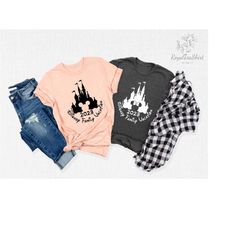 disney family vacation t-shirts, disney matching shirt, minnie mickey shirt, castle tee, disney world vacation shirt, di