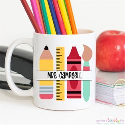 school supplies svg, school supply split svg, monogram frame svg, pencil svg, teacher svg, school svg, cricut cut file,