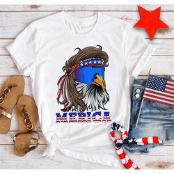 eagle merica shirt, merica mullet eagle shirt, american eagle, american flag, 4th of july shirt, independence day tee, s