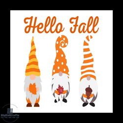 hello fall svg, thanksgiving svg, thankful svg, blessed svg, maple leaf svg, gnome svg