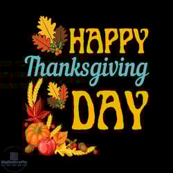 happy thanksgiving day svg, thanksgiving svg, thanksgiving food svg, maple leaf svg