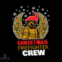 christmas firefighter crew svg, christmas svg, xmas svg, snowflakes svg, christmas gift svg