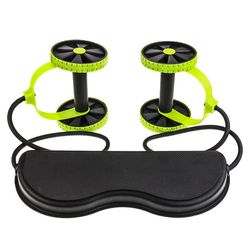 Double Ab Roller Wheel Fitness Abdominal Muscle Trainer (US Customers)