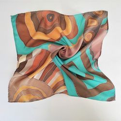 Hand Painted Silk Scarf - A Small Neckerchief to Suit Every Outfit