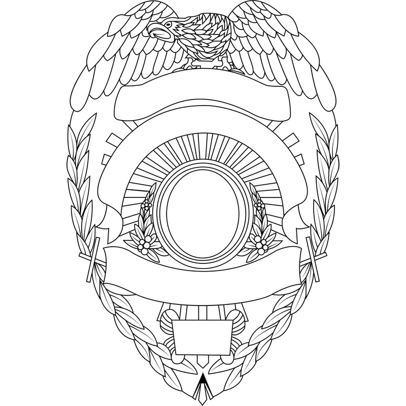 BLANK POLICE BADGE LINE ART VECTOR SVG DXF EPS PNG JPG FILE.jpg