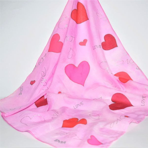 Neck-pink-square-scarf-handmade-in-technique-batik-small-print-hearts.jpg